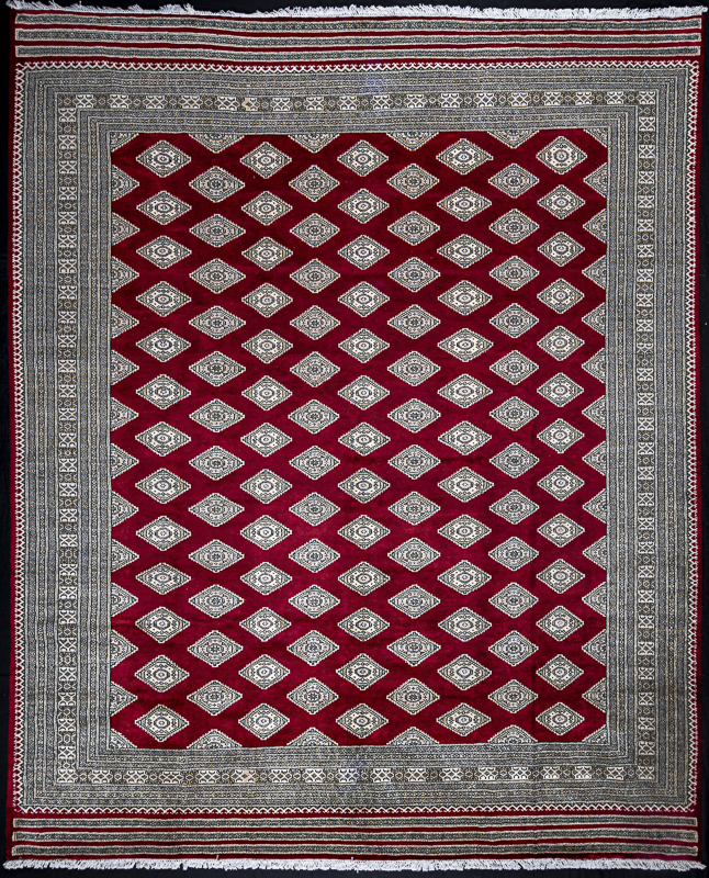 4195 - Pakistan Jaldar Wool Silk